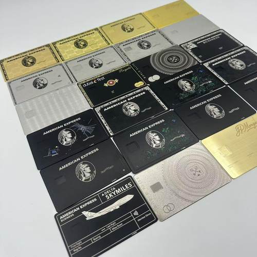 收藏款定制美国运通百夫长黑卡