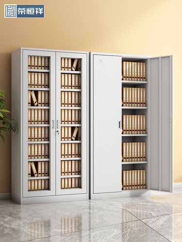 凭证柜档案柜会计和财务存储收据信息柜加厚办公室可锁铁柜档案柜