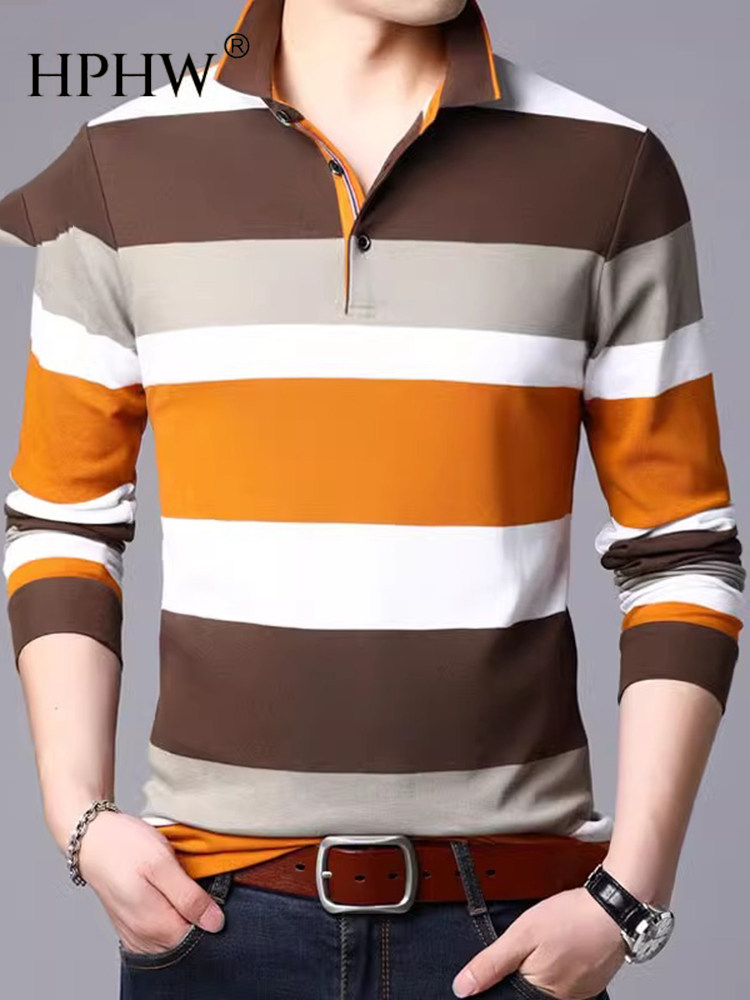 2025新款春秋季新款薄款中年男士长袖t恤父亲polo衫休闲上衣