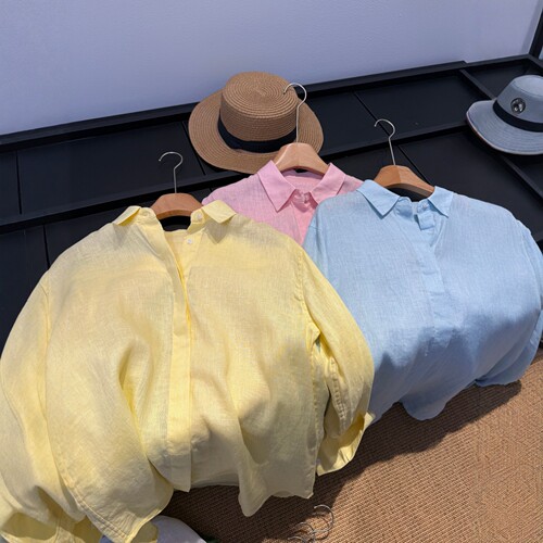 【送运费险】高级感轻奢亚麻衬衫