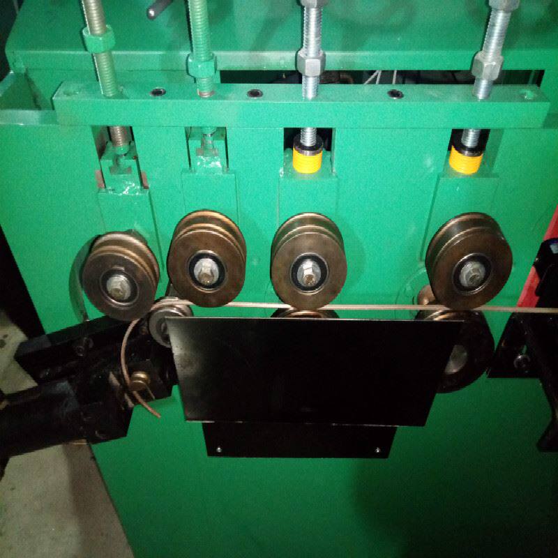 五金家具盘圆机 螃蟹笼打圈机 20宽扁铁法兰打圈机