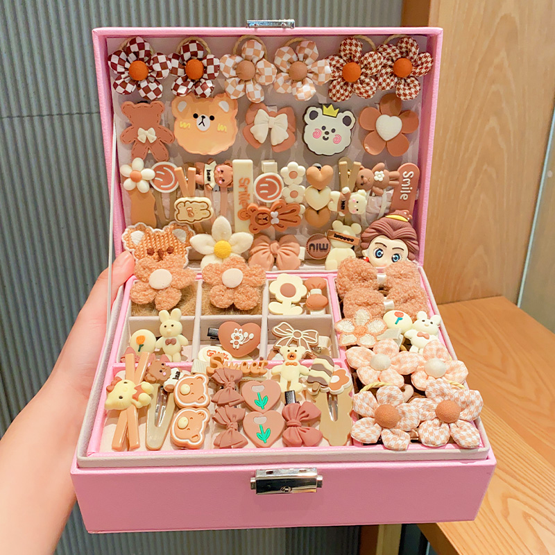 韩版儿童发饰套装礼盒小女孩头饰