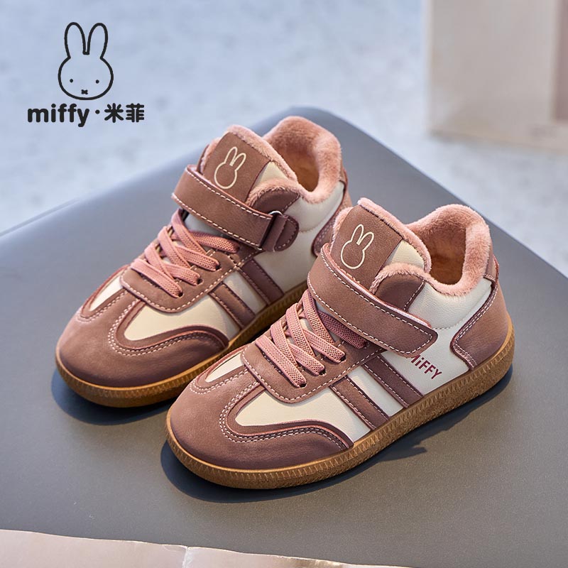 保暖休闲儿童加绒运动鞋