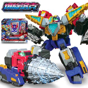 炫卡斗士2爆旋洛克男孩变形机器人玩具儿童金刚第二季 旗舰店 正版