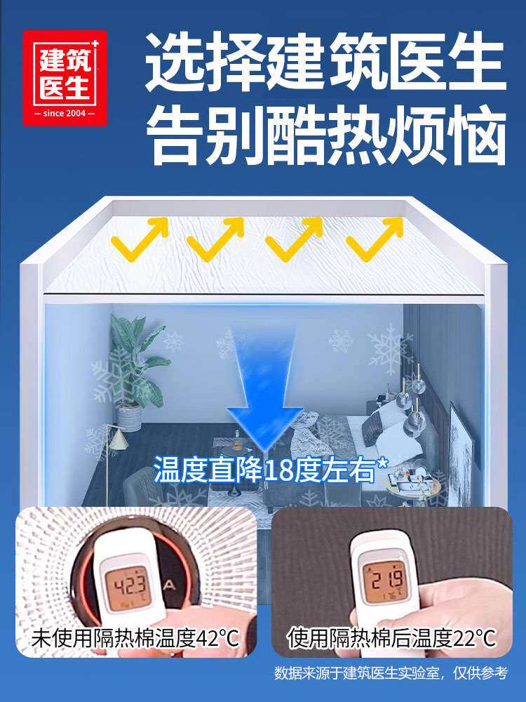 屋顶隔热棉耐高温防火布板挤塑板保温棉自粘房顶隔热板隔热膜铝箔
