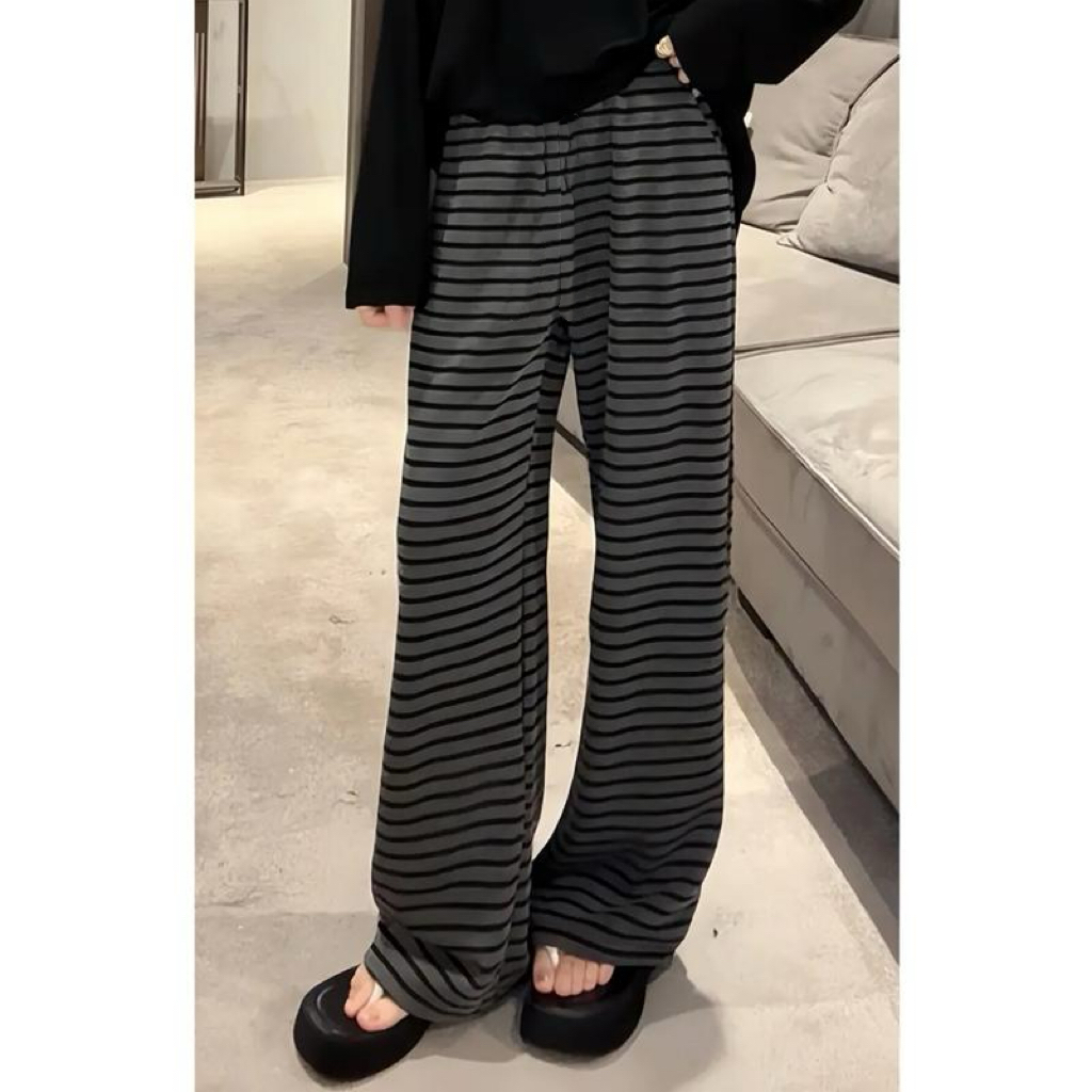 薄款宽松休闲家居300斤大码睡裤女春秋夏季裤高腰直筒阔腿长裤女