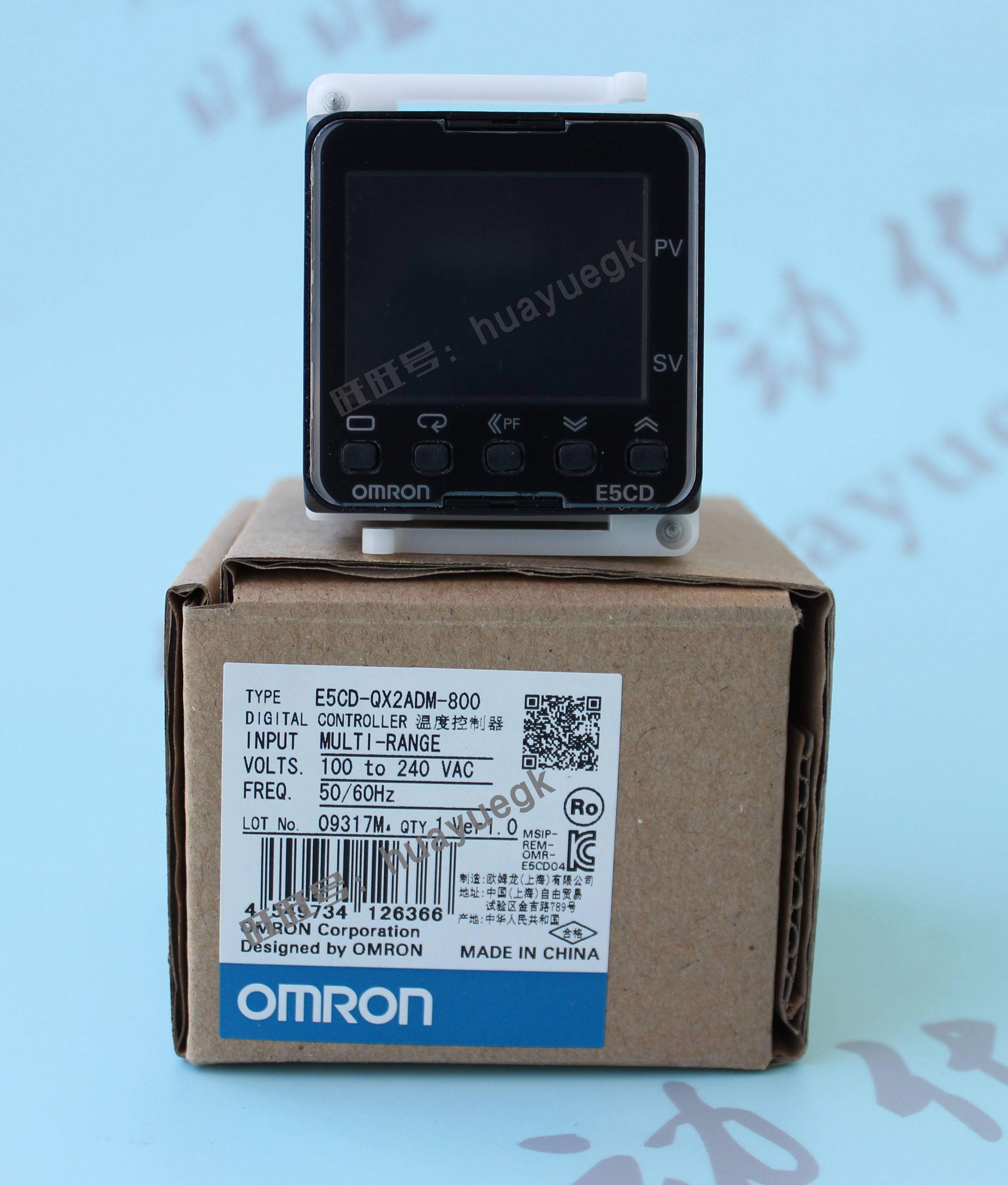 温控表原装E5CD-RX2ADM-800/802 E5CD-QX2ADM-800/802温度控制器