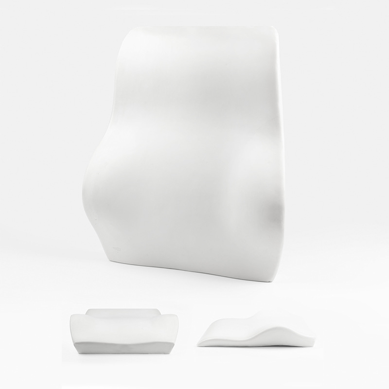 记忆棉腰靠办公室腰枕腰垫座椅靠背垫汽车护腰靠垫靠枕学生椅垫