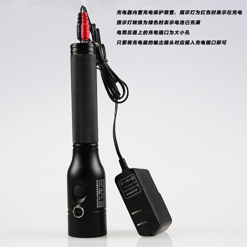 SupFire神火D6防爆手电筒 D8手提式防爆探照灯 专用双插头充电器