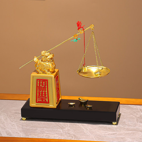中式称心如意麒麟摆件客厅装饰品
