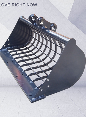 微型挖掘机泥浆挖斗平面倾斜果园家庭岩石贝壳三一徐工久保田勾机