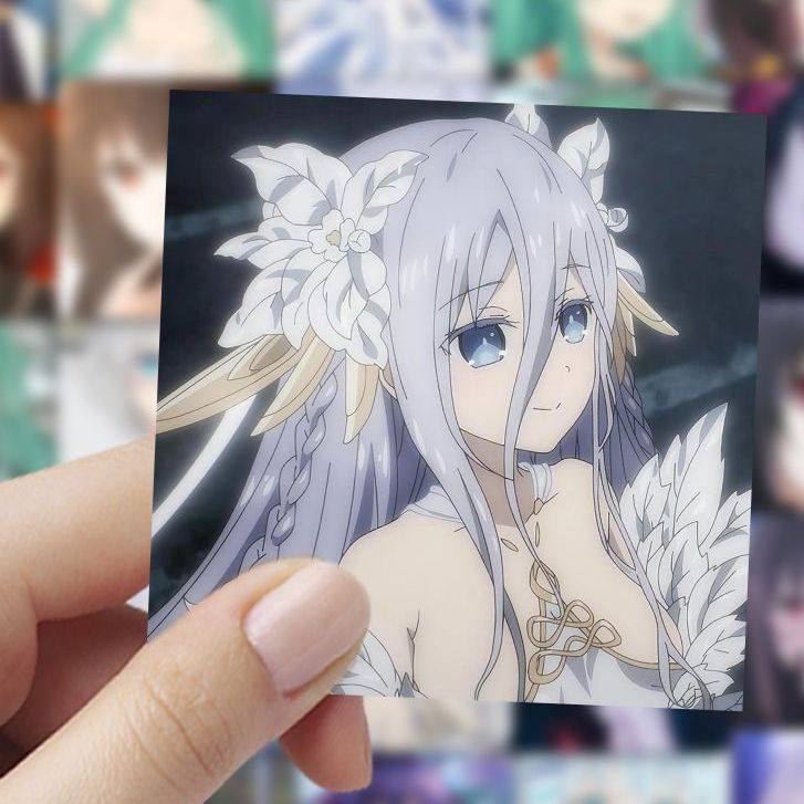 118张约会大作战贴纸可爱动漫少女周边手账手机壳背卡贴画