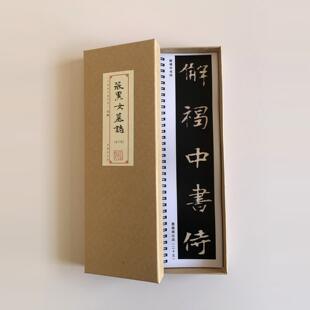 魏碑张黑女墓志放大版黑白反色近距离临摹字帖8020