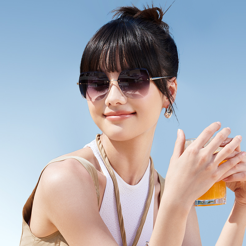 海俪恩防紫外线潮流墨镜网红眼镜