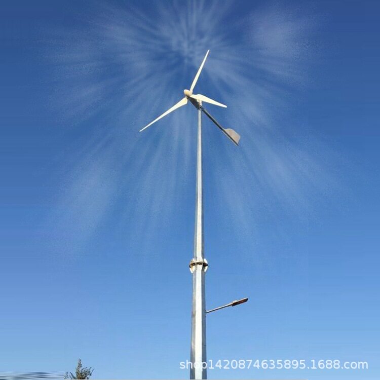 30KW大功率风力发电机组铸铁外壳新能源低速发电30千瓦风力发电机