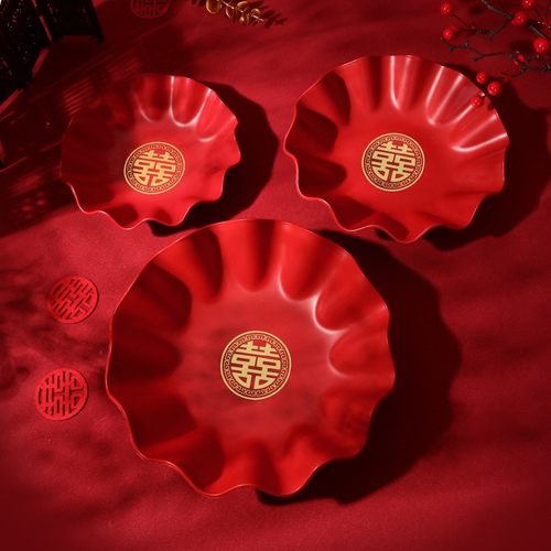乔迁之喜果盘新房水果盘子装饰品