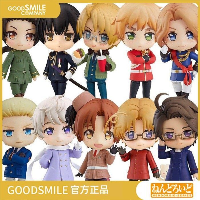 GSC Hetalia, Китай, Ван Яо, Великобритания, Франция, США, Италия, глиняная кукла Honda с хризантемой, периферийные устройства ручной работы