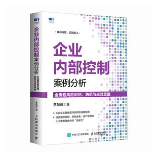 全流程风险识别 正版 企业内部控制案例分析 防范与应对思路李慧强人民邮电