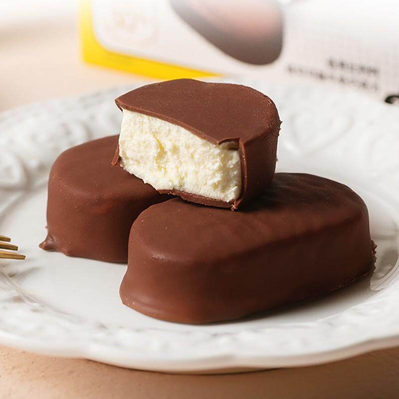 新品索菲亚原巧小脆皮冰淇淋17gx3/盒 网红香草巧克力脆皮条冰激