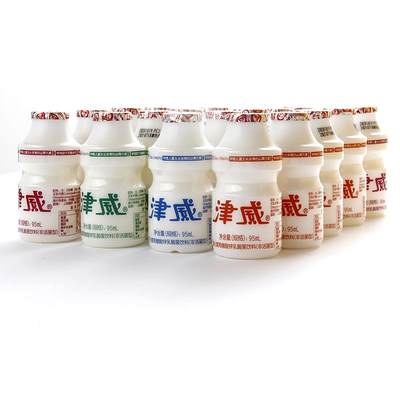 津威葡萄糖酸锌乳酸菌金威酸奶95ml*40瓶整箱儿童饮料白瓶原味