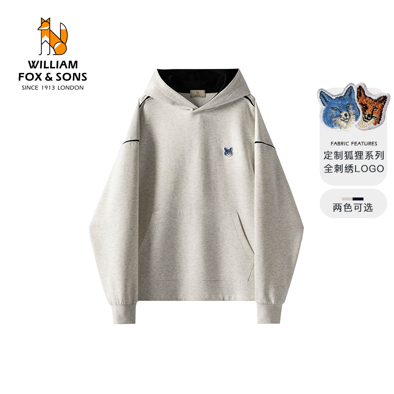 威廉福克斯休闲套头卫衣
