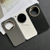 适用oppofindx8ultra手机壳全包大孔镜头圈金属感按键findx8奢华荔枝素皮纹软边肤感壳x8pro舒适防摔耐磨防滑