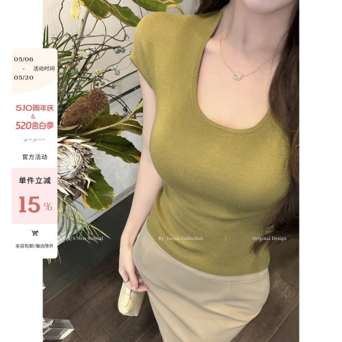 100%天丝韩系简约修身T恤女夏季