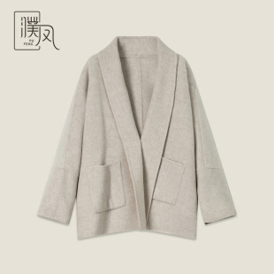 【吉娜粉丝专享】女款秋冬羊毛呢外套1761