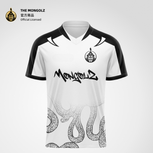 昂恩电竞 上海Major队服蒙古队海蛇黑白CS2选手同款 The Mongolz