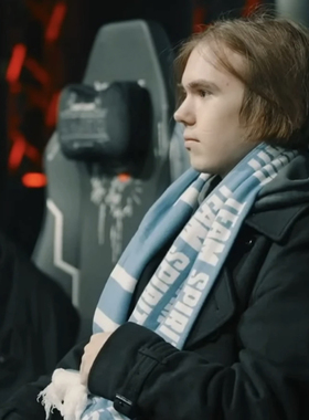 Team Spirit 绿龙战队蓝色双面针织围巾官方正品冬季保暖donk同款