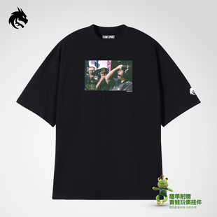 独家正品Team Spirit绿龙magixx 1v4科隆2026周边纪念T恤选手同款
