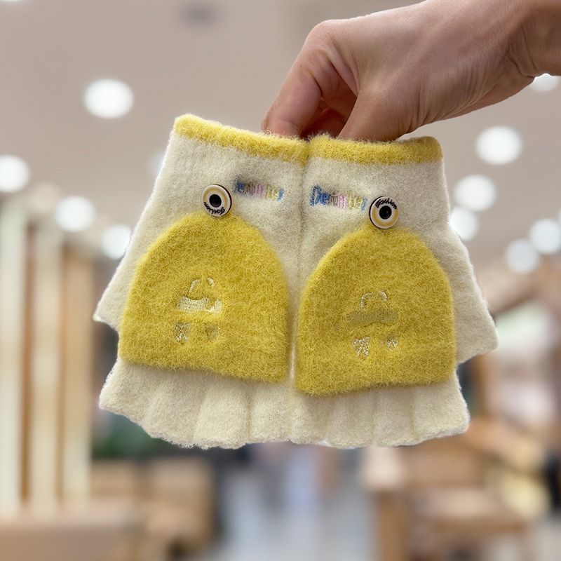 冬季保暖儿童手套小孩写