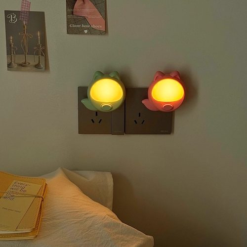 可调光睡眠床头小夜灯插电节能灯