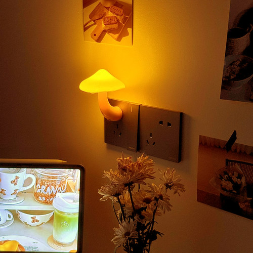 光控感应节能灯睡眠床头小夜灯