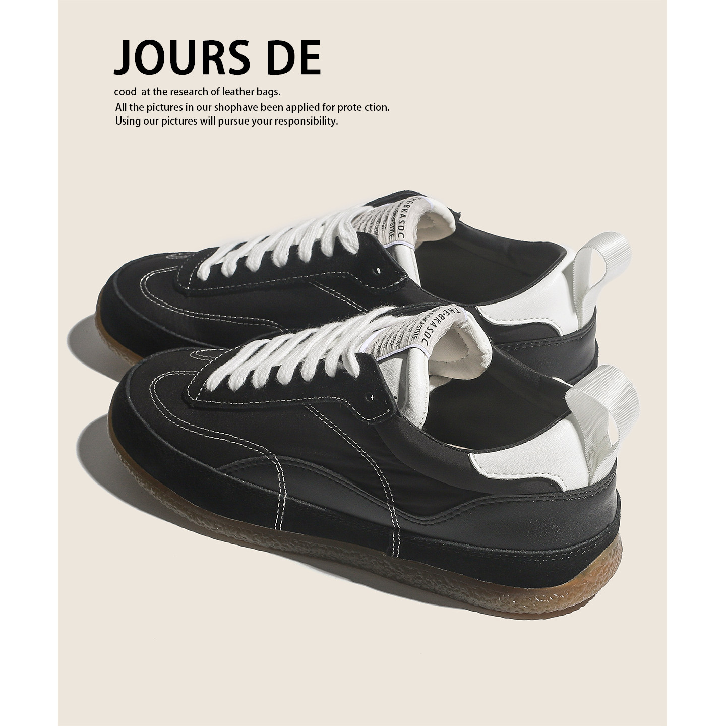 真皮版~潮流百搭德训鞋女2026春季新款阿甘休闲运动鞋平底小白鞋,女鞋,德训鞋,淘宝优惠券,粉丝福利购,淘宝优惠卷