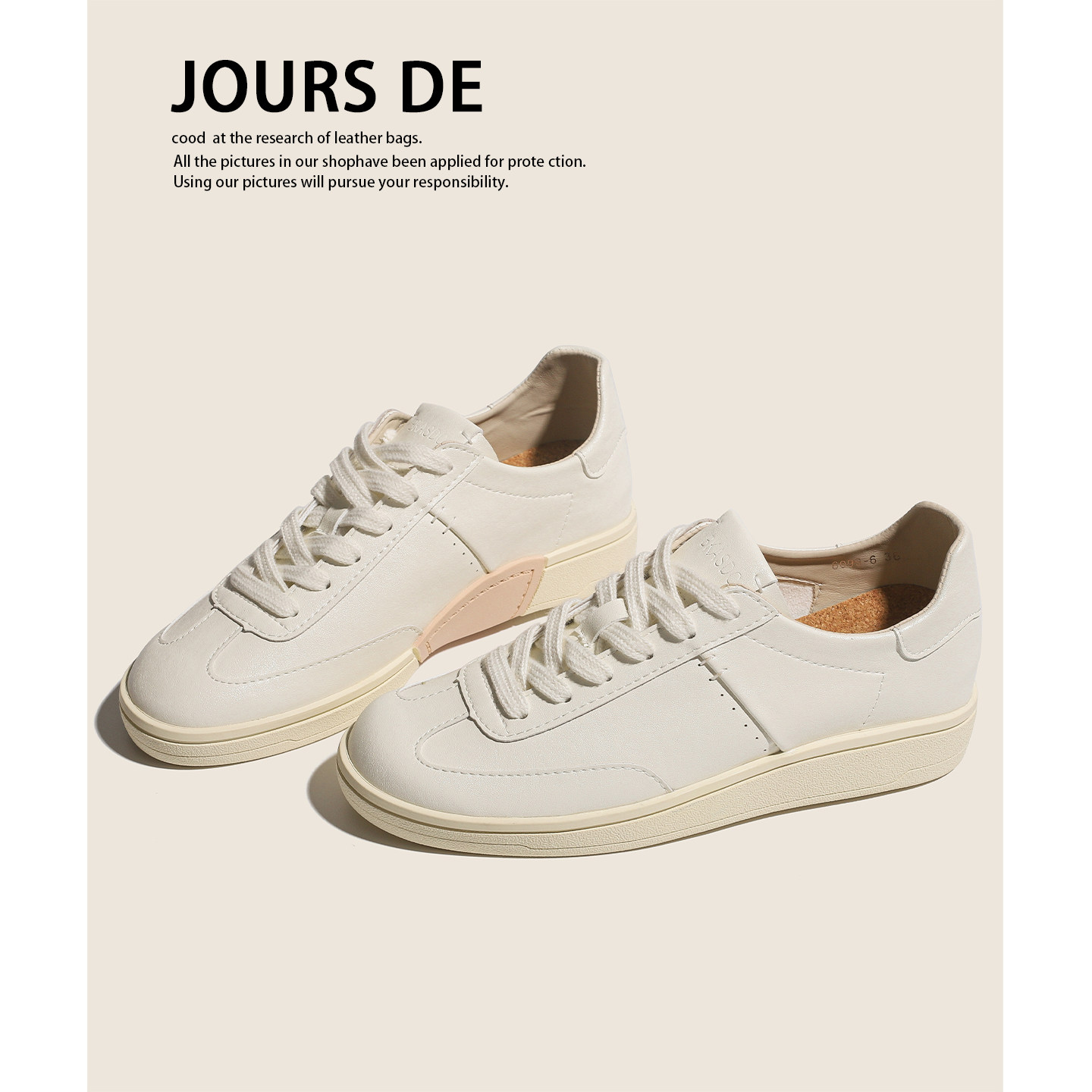 真皮复古巨软糯德训小白鞋女2025新款百搭休闲运动鞋平底阿甘板鞋,女鞋,德训鞋,淘宝优惠券,粉丝福利购,淘宝优惠卷