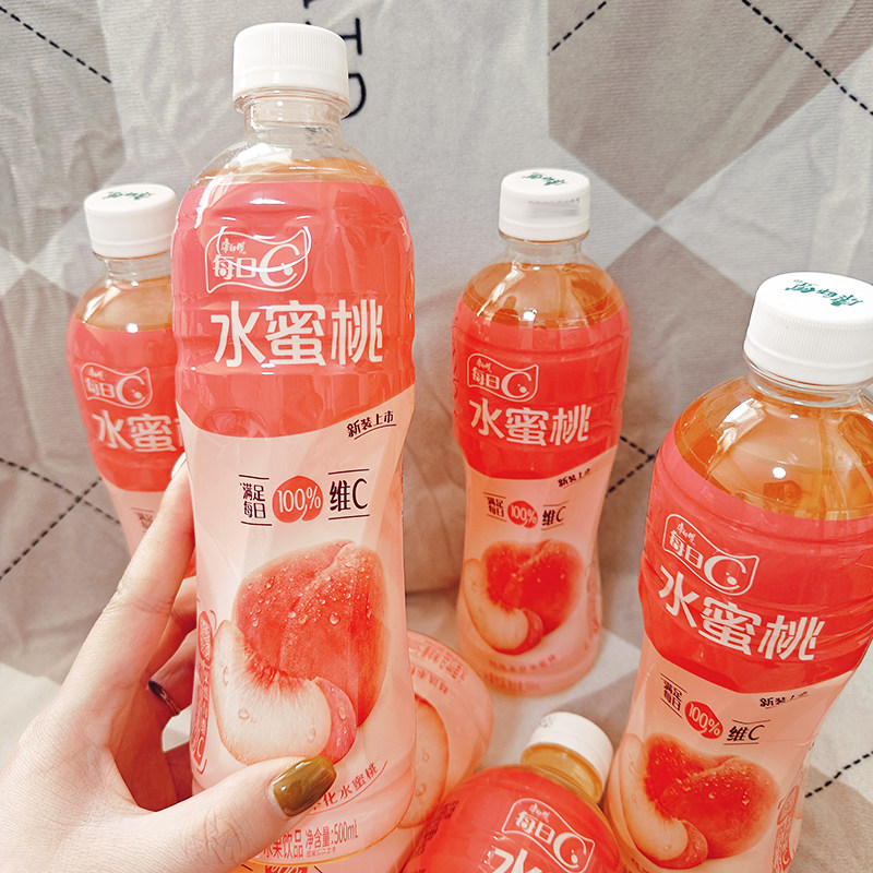 康师傅水蜜桃500ml瓶装饮料