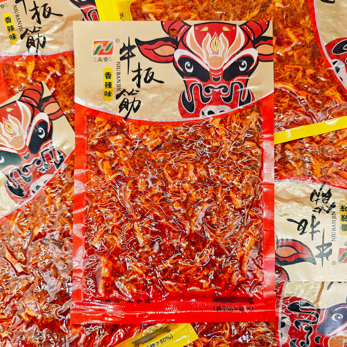 众合牛板筋香辣味朝族风味55g