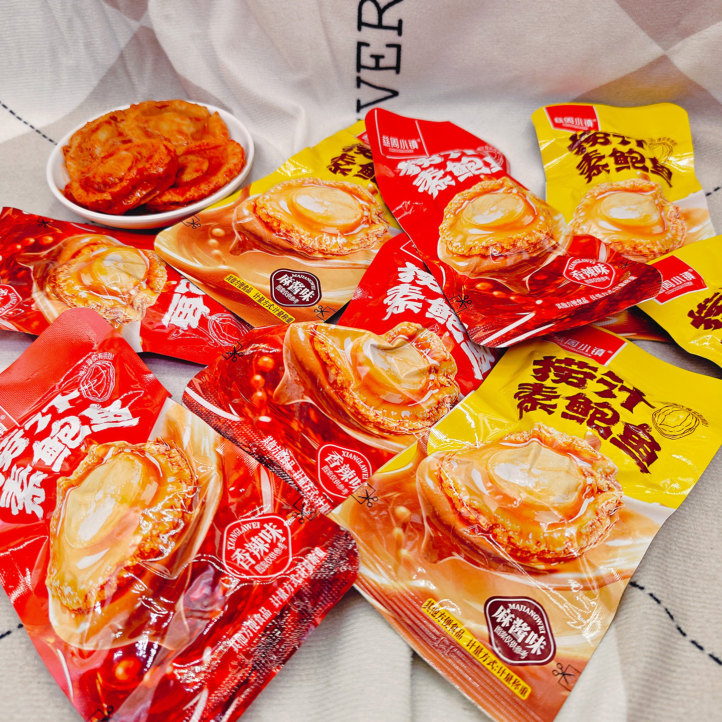 慈周小镇捞汁素鲍鱼麻酱味香辣味