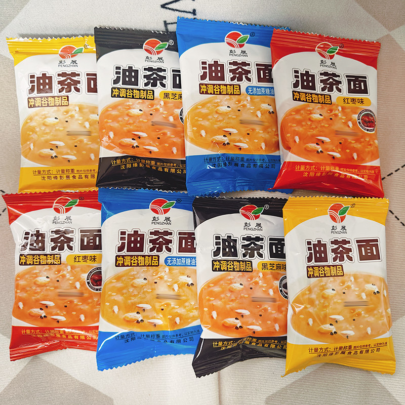 彭展油茶面原味红枣黑芝麻味