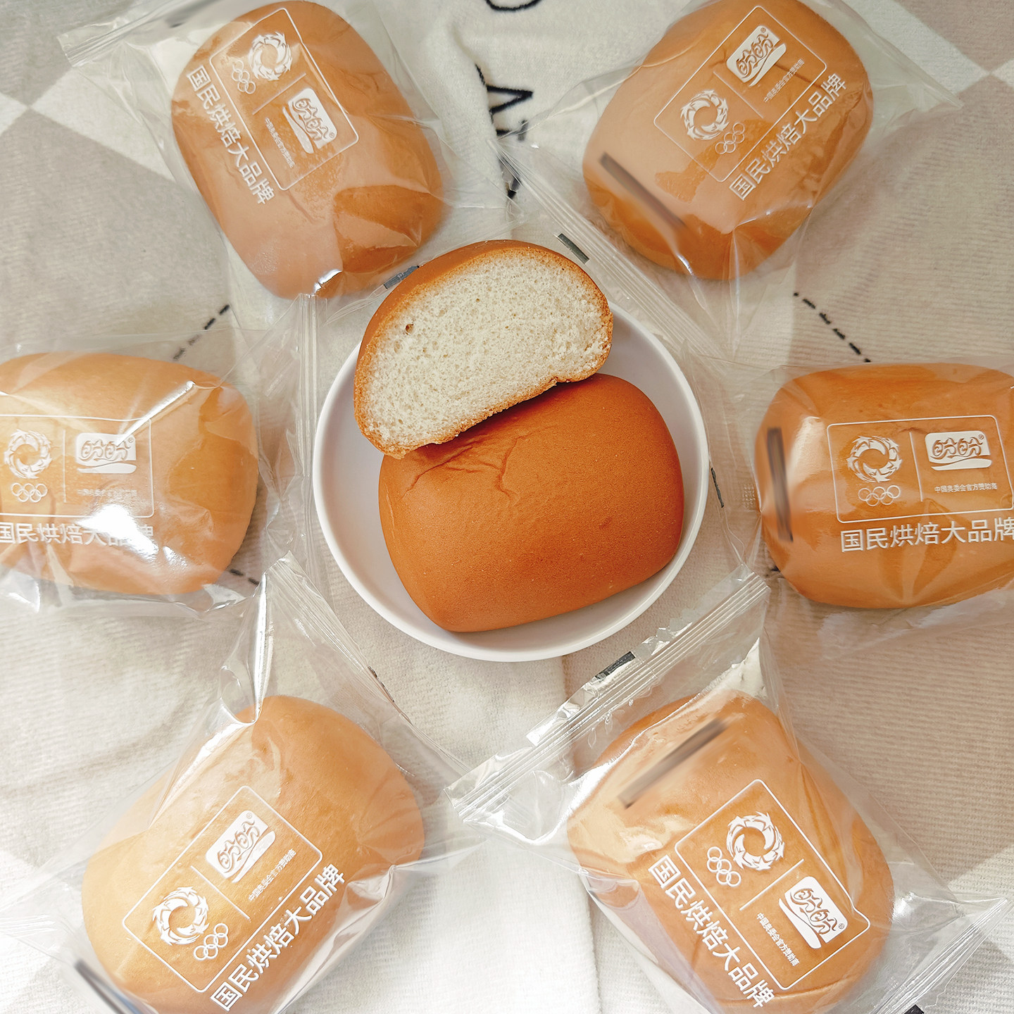 盼盼法式小面包440g袋装早餐间点解饿充饥解馋奶香味面包休闲零食