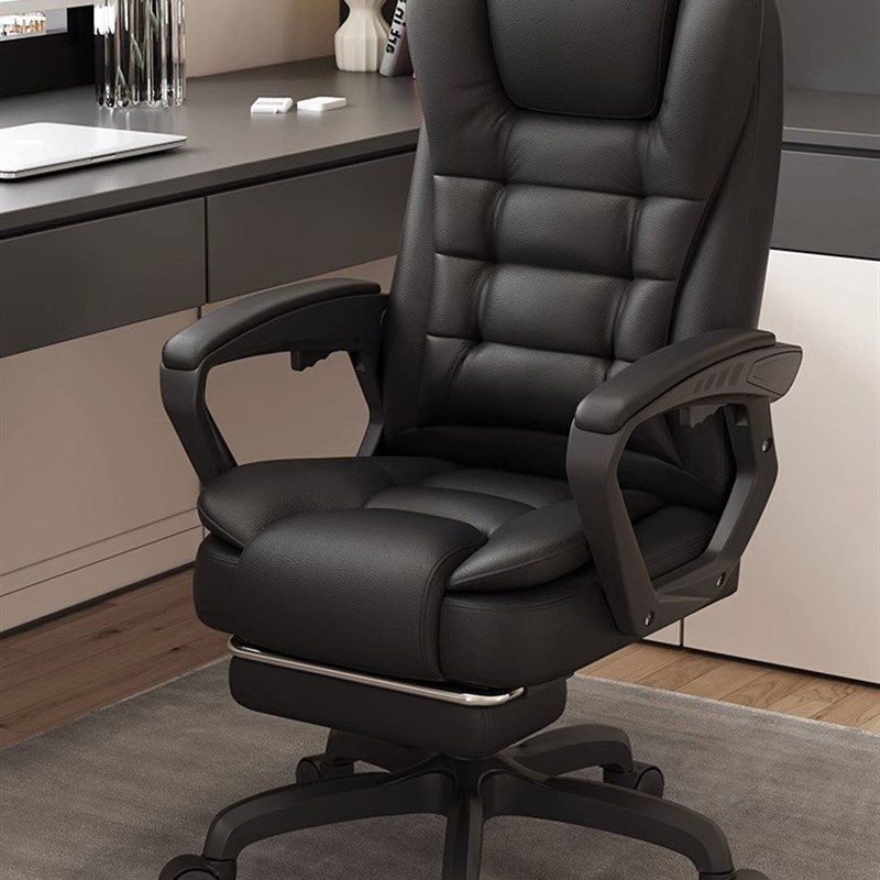 电脑椅家用老板椅子座椅转椅可躺按摩椅大班椅办公椅