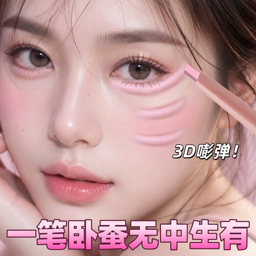 双拼卧蚕笔提亮高光防水不晕染