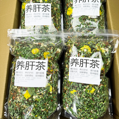 养肝护肝养生茶罗汉果花鸡骨草