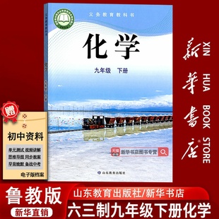 课本教材教科书初三下学期九年级化学书下册九下化学山东教育出版 六三制初中9九年级下册化学鲁教版 社9下 新华书店正版
