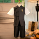 主持人10岁生日钢琴朗诵花童夏 儿童国风马甲礼服套装 男童中式 西装