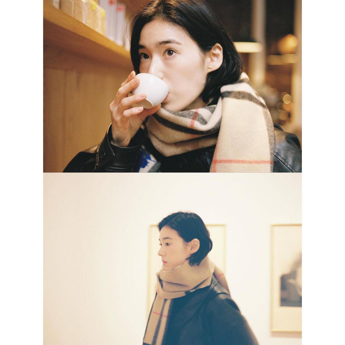 100%山羊绒围巾|苏格兰经典格纹披肩168x30