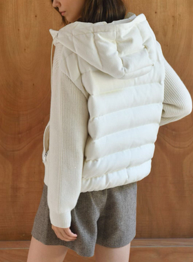 BC高端羽绒服|90白鹅绒+山羊绒拼接|