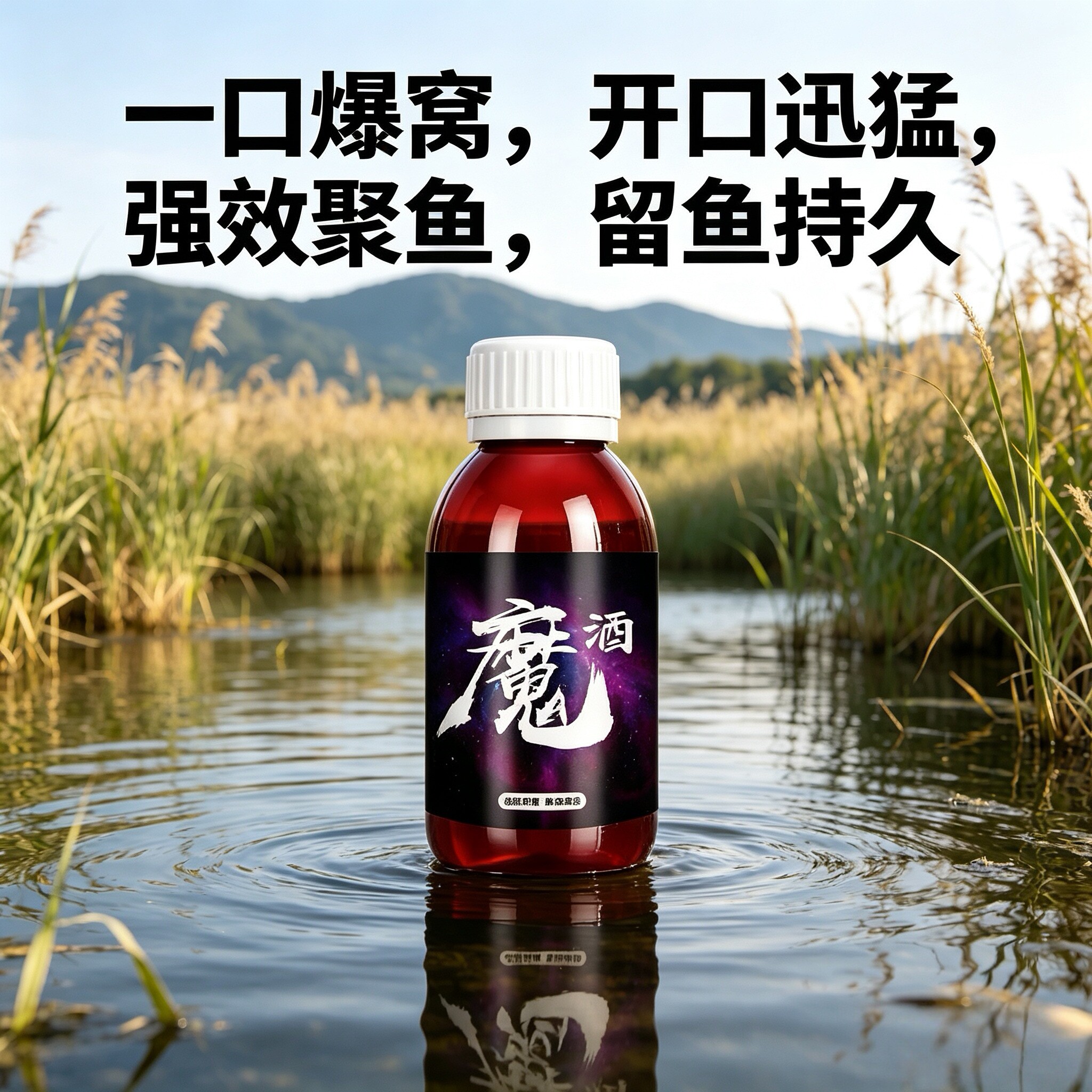 强效正品魔酒小药钓鱼添加剂药酒正品黑坑野钓饵料窝料四季通用