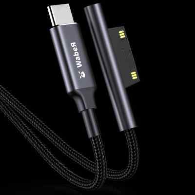 摩号 微软surface充电线PD快充 type-c转Surface转接头Pro7磁吸pr